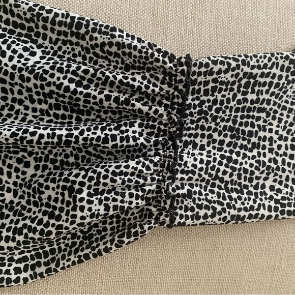 SZ S ANA KAY Black/White Bell Sleeve Dress - Picture 4 of 5